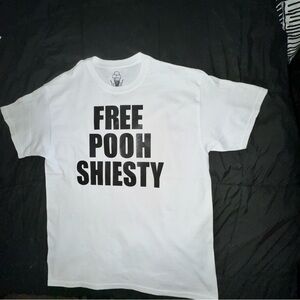 Free Pooh shiesty T shirt merch Men’s size Tee